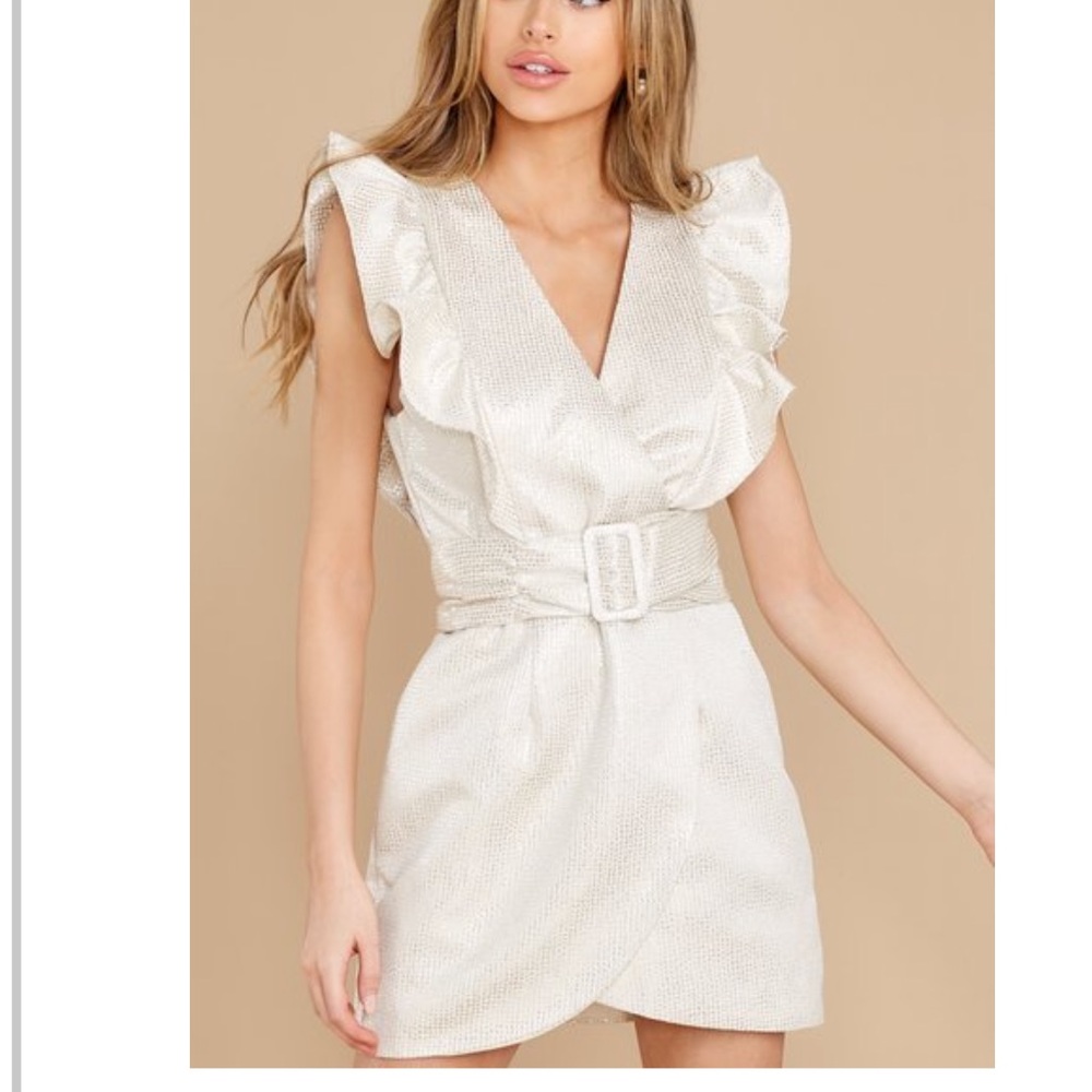 Pinot white cream dress